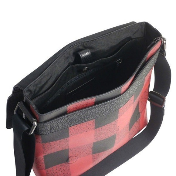 CHARLE SMALL MESSENGER WITH BUFFALO CHECK PRINT - Picture 6 of 8